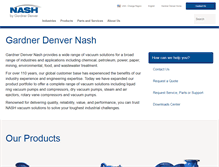 Tablet Screenshot of gdnash.com